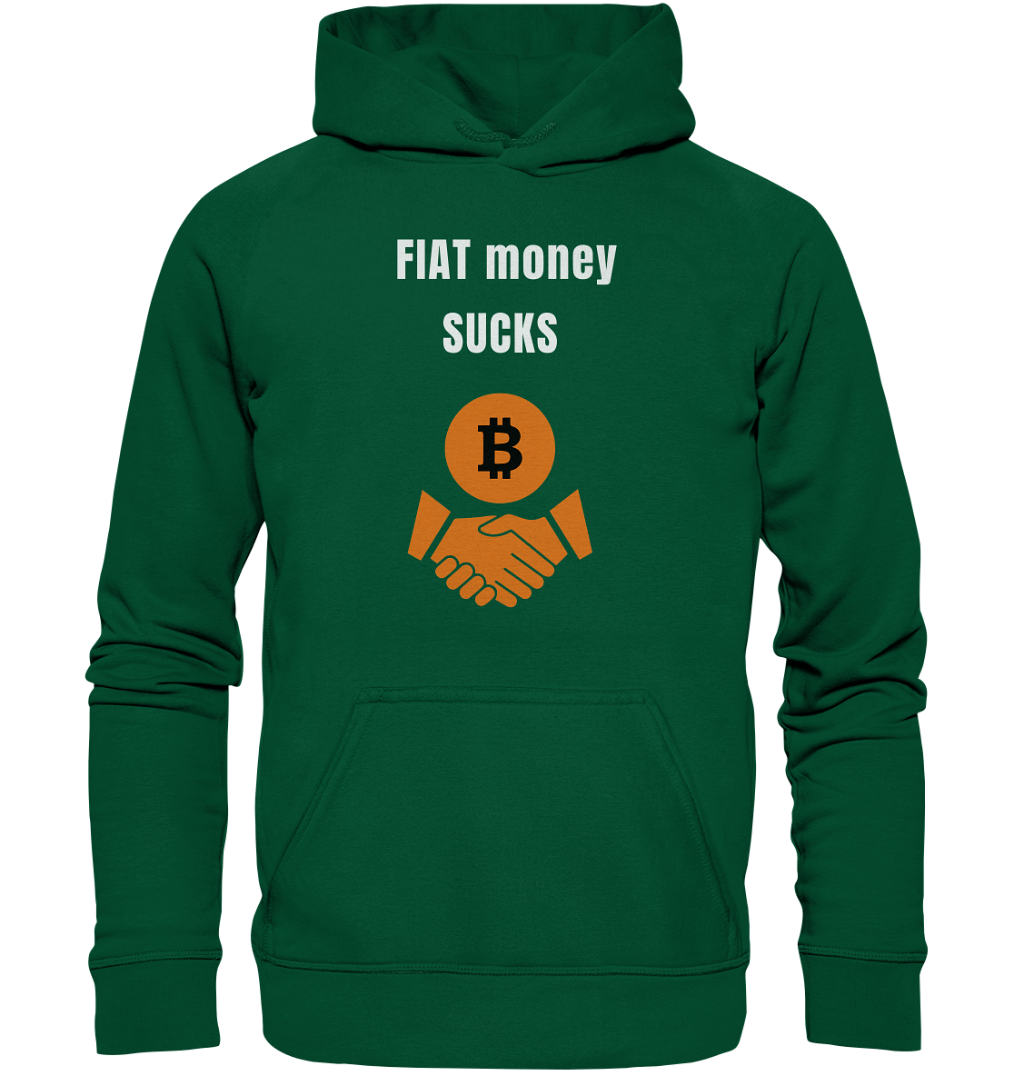 FIAT money SUCKS (Ladies Collection 21% Rabatt bis zum Halving 2024)   - Basic Unisex Hoodie