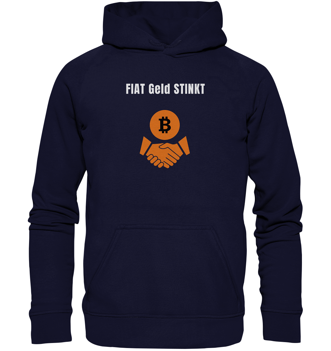 FIAT Geld STINKT (Ladies Collection 21% Rabatt bis zum Halving 2024) - Basic Unisex Hoodie