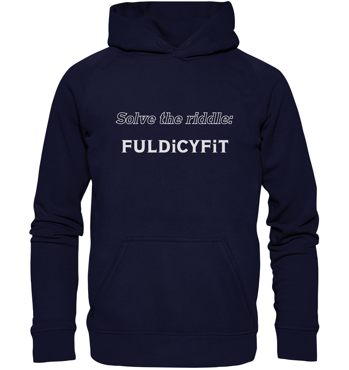 SOLVE THE RIDDLE - FULDiCYFiT - Basic Unisex Hoodie