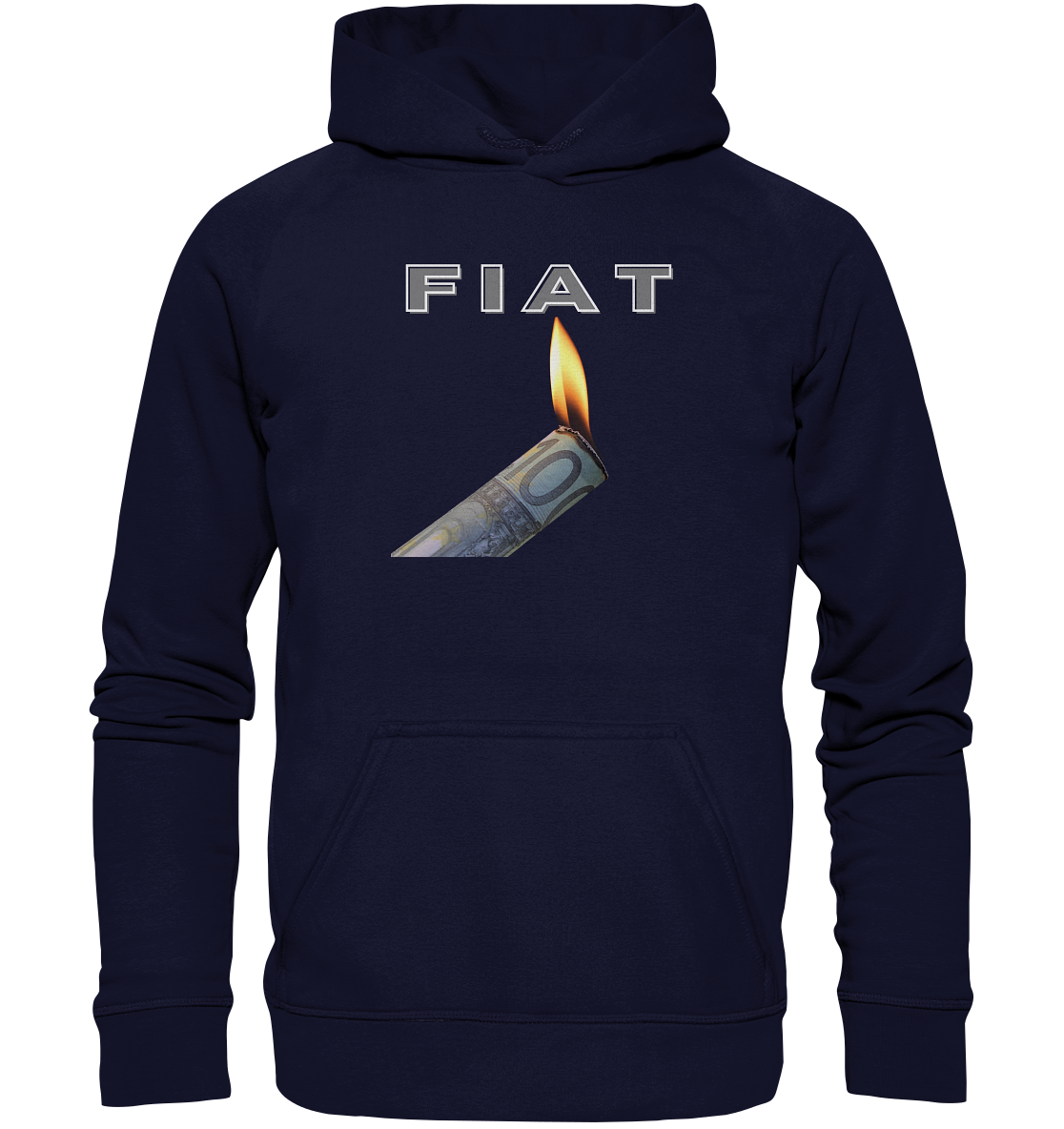 Fiat verbrennt Deine Zukunft - Basic Unisex Hoodie