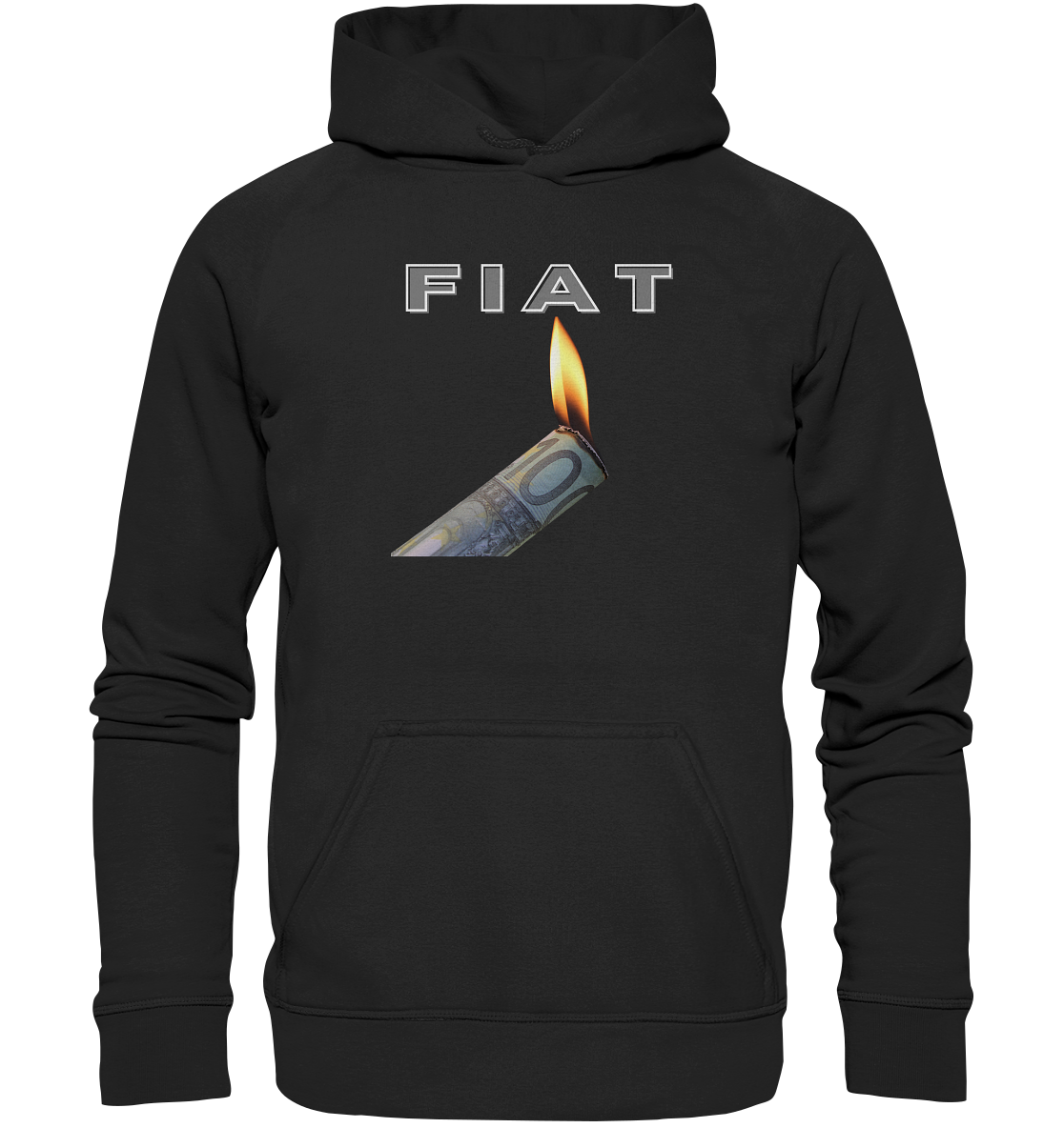 Fiat verbrennt Deine Zukunft - Basic Unisex Hoodie