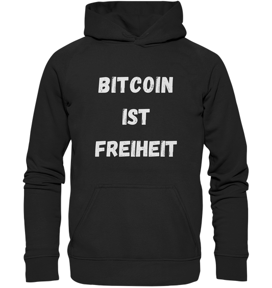 BITCOIN IST FREIHEIT - LADIES COLLECTION 21% automat. Rabatt bis zum Halving 2024  - Basic Unisex Hoodie
