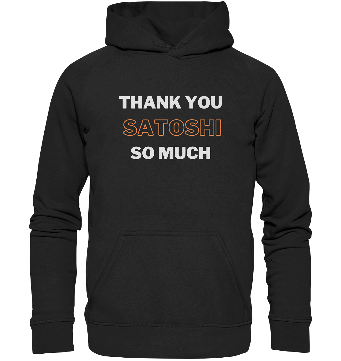 THANK YOU SO MUCH SATOSHI - LADIES COLLECTION 21% automat. Rabatt bis zum Halving 2024 - Basic Unisex Hoodie