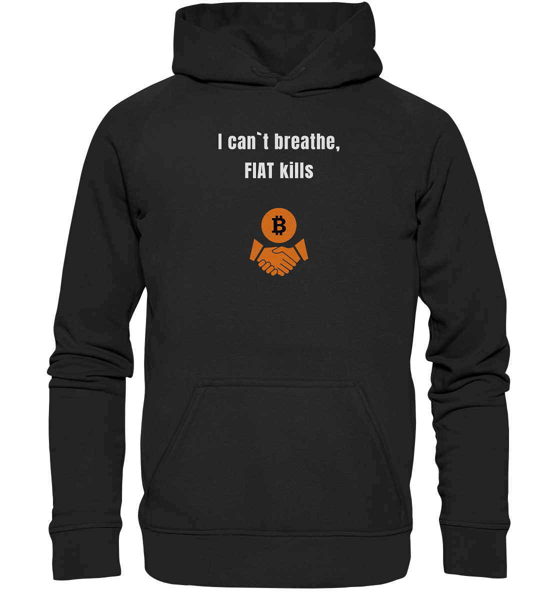 I can`t breathe, FIAT kills (Ladies Collection 21% Rabatt bis zum Halving 2024)  - Basic Unisex Hoodie