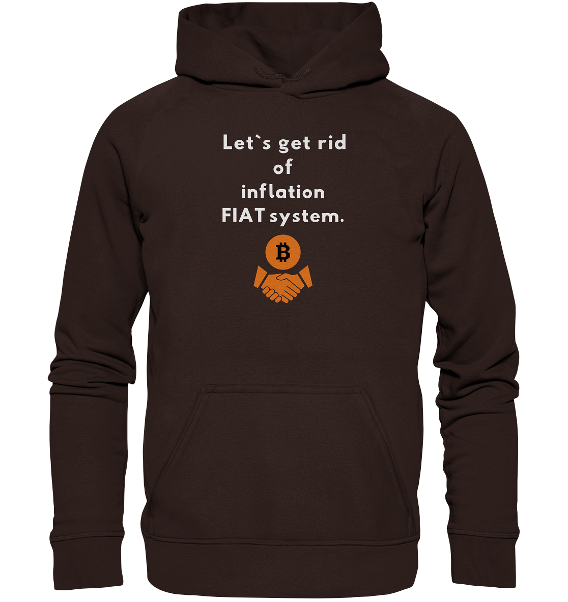 Let`s get rid of inflation FIAT system (Ladies Collection 21% Rabatt bis zum Halving 2024) - Basic Unisex Hoodie