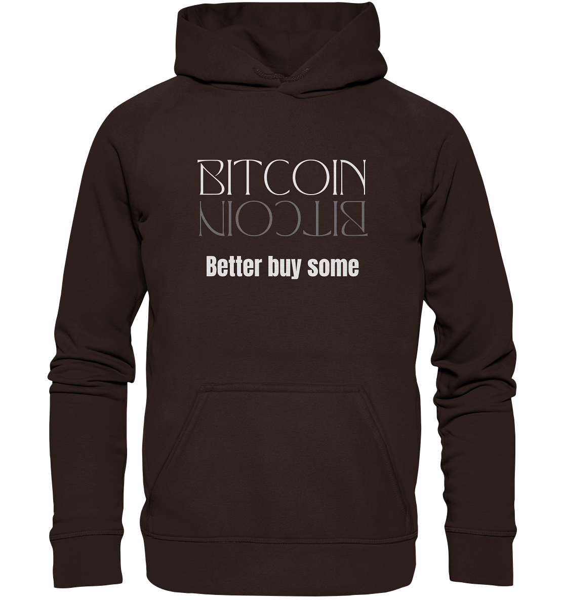 BITCOIN better buy some - LADIES COLLECTION 21% automat. Rabatt bis zum Halving 2024   - Basic Unisex Hoodie