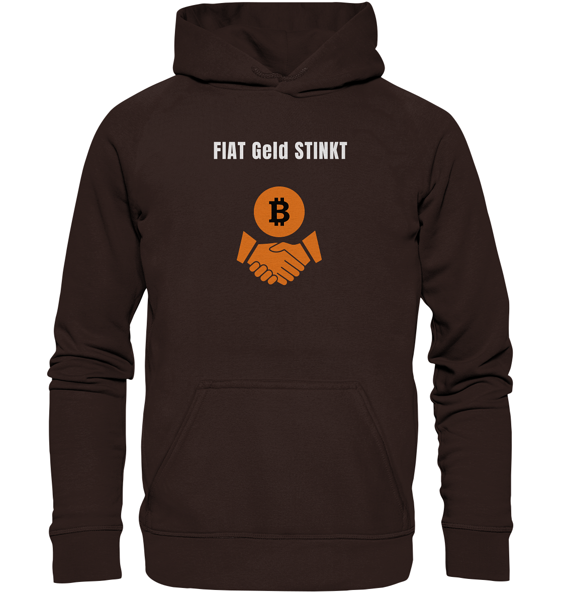 FIAT Geld STINKT (Ladies Collection 21% Rabatt bis zum Halving 2024) - Basic Unisex Hoodie