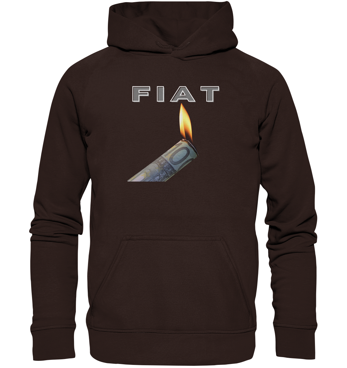 Fiat verbrennt Deine Zukunft - Basic Unisex Hoodie