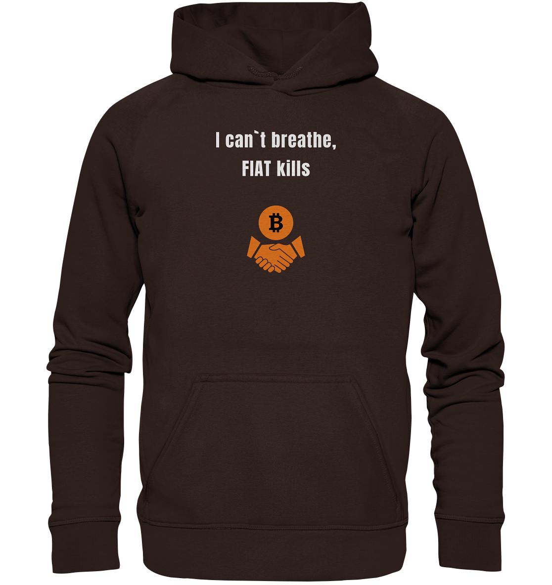 I can`t breathe, FIAT kills (Ladies Collection 21% Rabatt bis zum Halving 2024)  - Basic Unisex Hoodie
