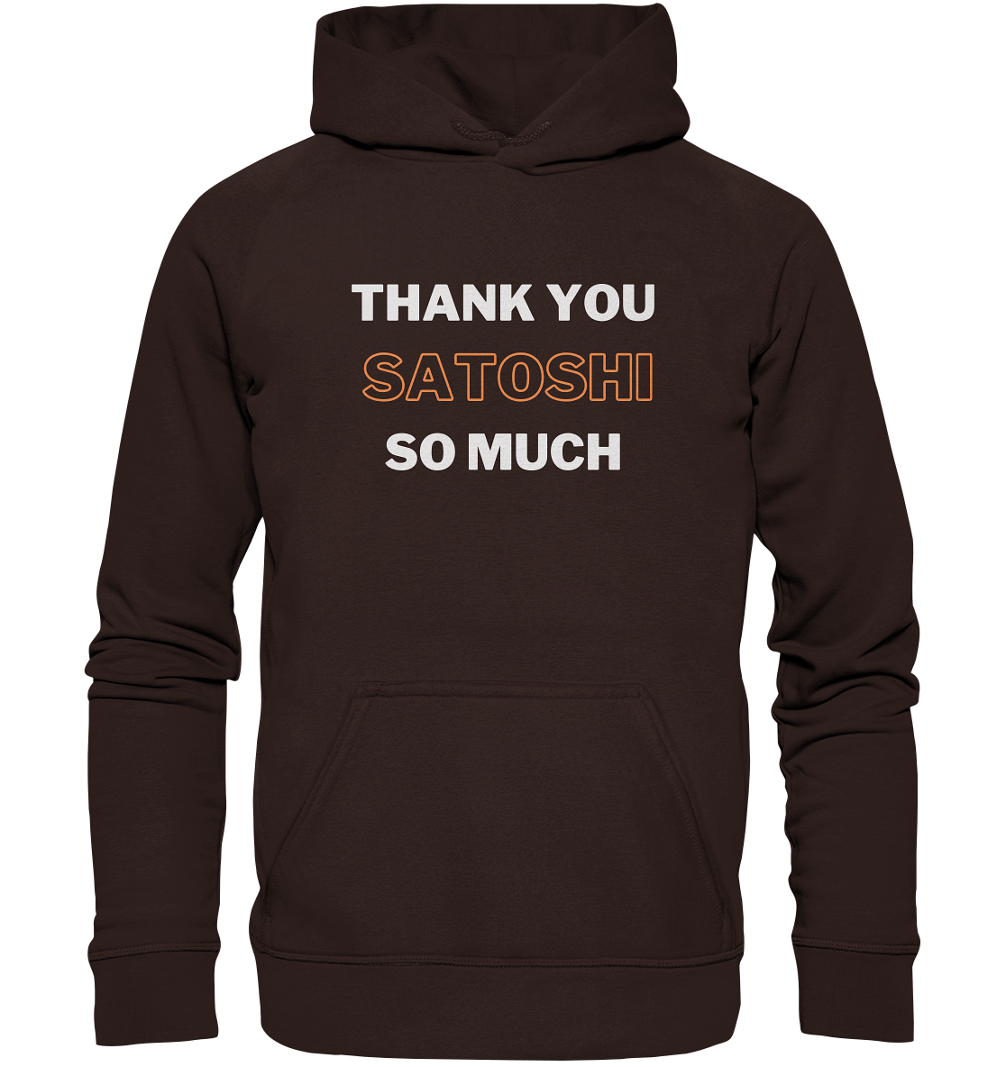 THANK YOU SO MUCH SATOSHI - LADIES COLLECTION 21% automat. Rabatt bis zum Halving 2024 - Basic Unisex Hoodie