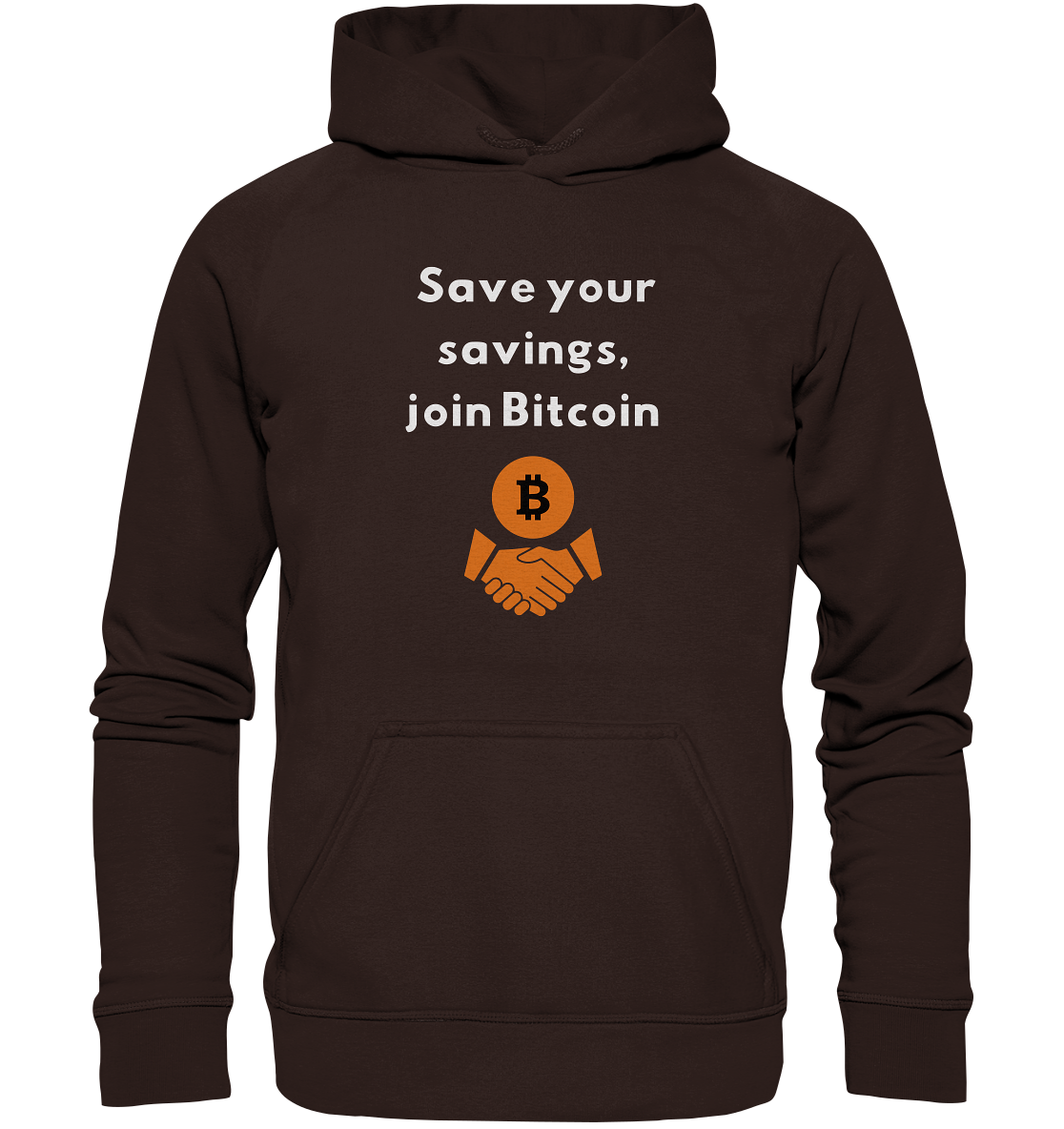 Save your savings join Bitcoin (Ladies Collection 21% Rabatt bis zum Halving 2024) - Basic Unisex Hoodie