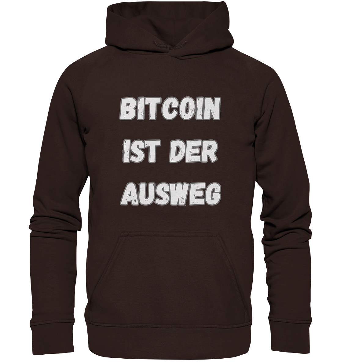 BITCOIN IST DER AUSWEG - LADIES COLLECTION 21% automat. Rabatt bis zum Halving 2024  - Basic Unisex Hoodie