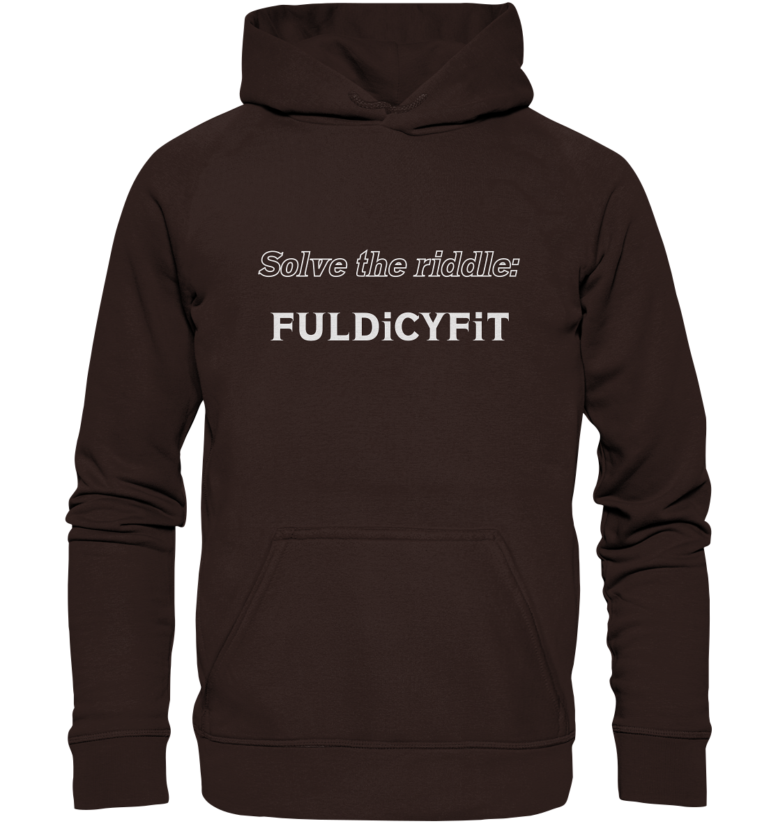 SOLVE THE RIDDLE - FULDiCYFiT - Basic Unisex Hoodie