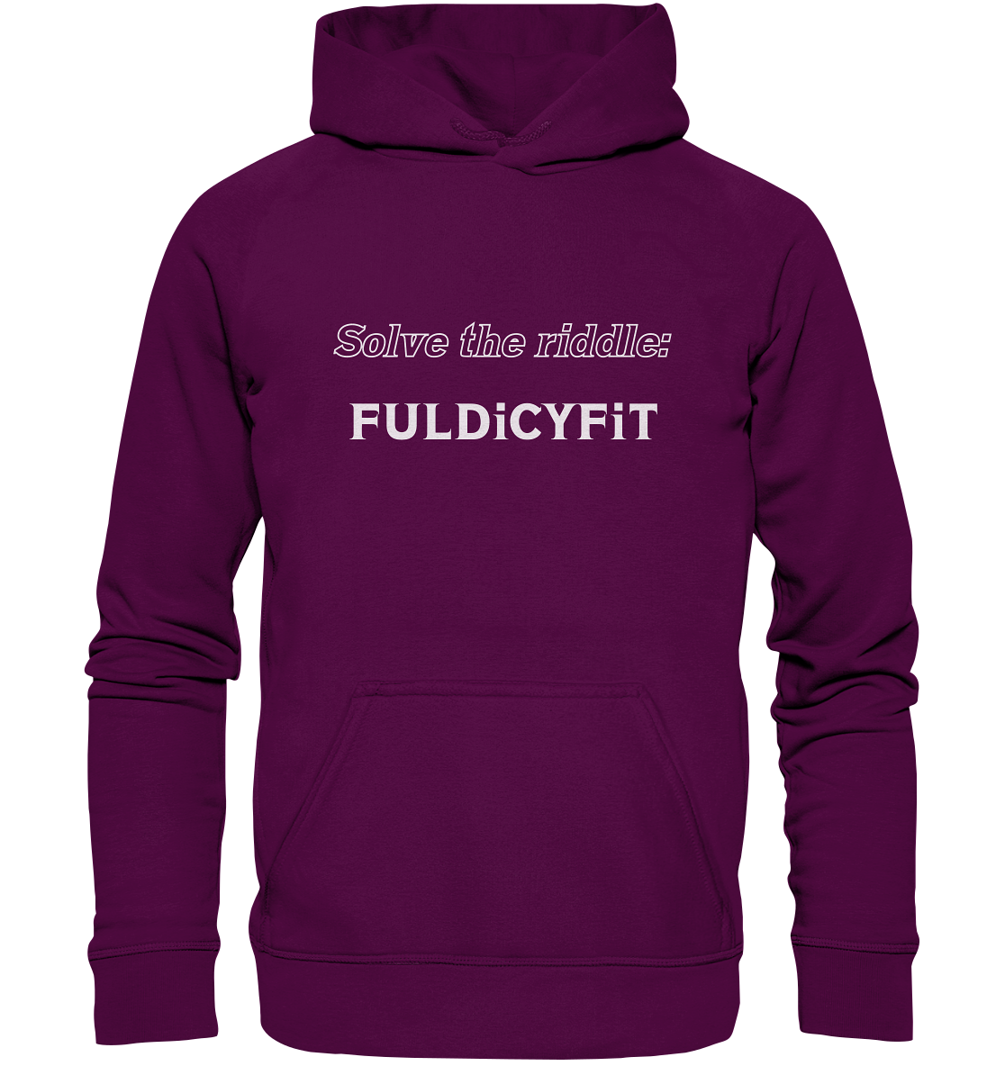 SOLVE THE RIDDLE - FULDiCYFiT - Basic Unisex Hoodie