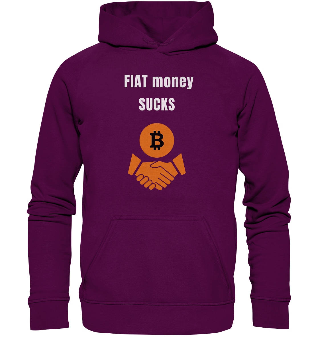 FIAT money SUCKS (Ladies Collection 21% Rabatt bis zum Halving 2024)   - Basic Unisex Hoodie