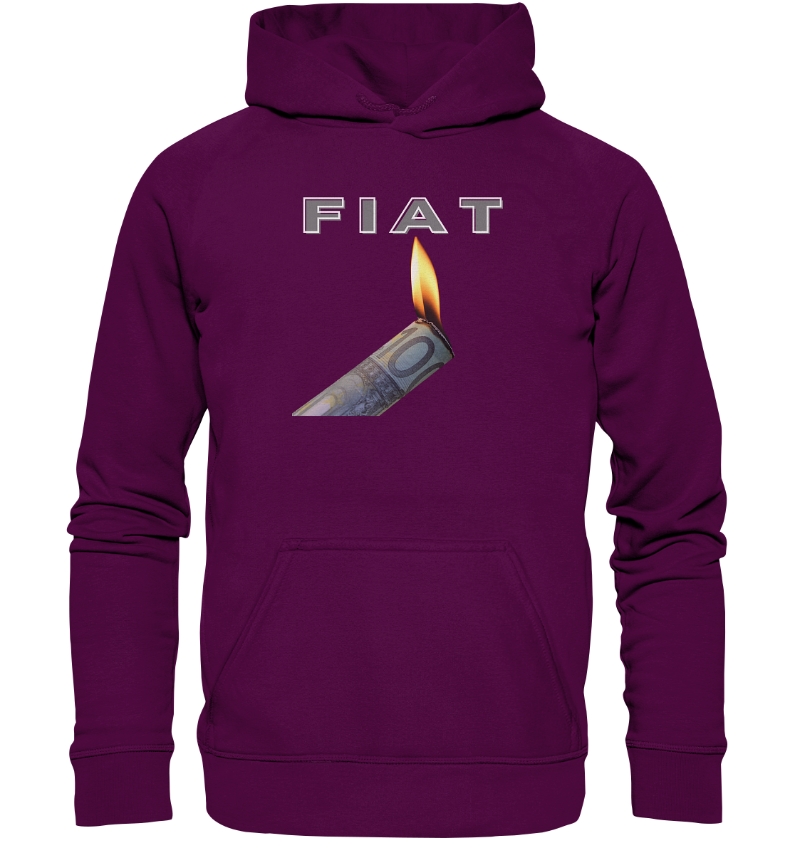 Fiat verbrennt Deine Zukunft - Basic Unisex Hoodie