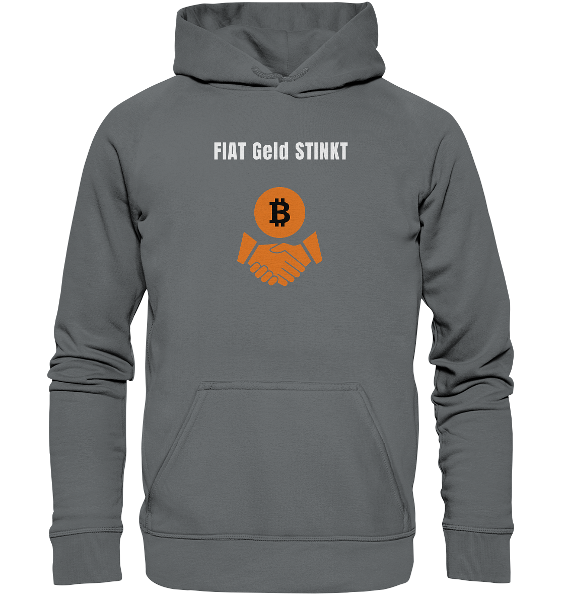 FIAT Geld STINKT (Ladies Collection 21% Rabatt bis zum Halving 2024) - Basic Unisex Hoodie