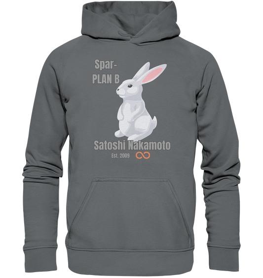 Spar-PLAN B SATOSHI NAKAMOTO Est. 2009 (unendlich) - Basic Unisex Hoodie