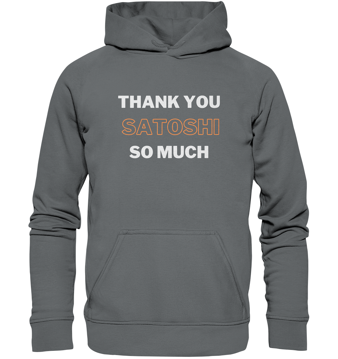 THANK YOU SO MUCH SATOSHI - LADIES COLLECTION 21% automat. Rabatt bis zum Halving 2024 - Basic Unisex Hoodie