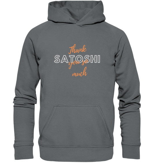 THANK YOU SO MUCH SATOSHI (Variante Chaos) - Basic Unisex Hoodie