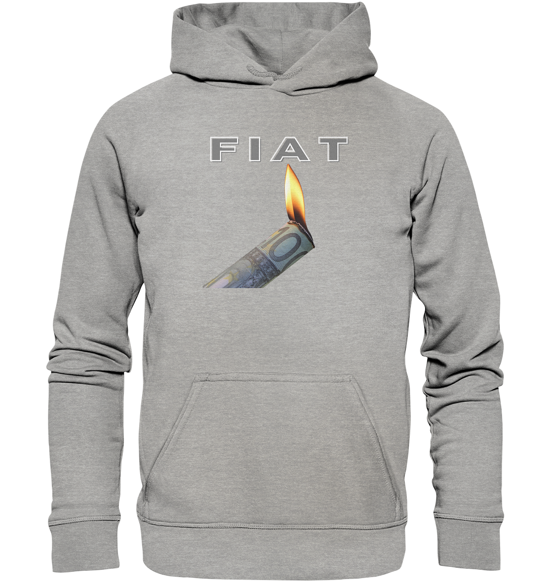 Fiat verbrennt Deine Zukunft - Basic Unisex Hoodie