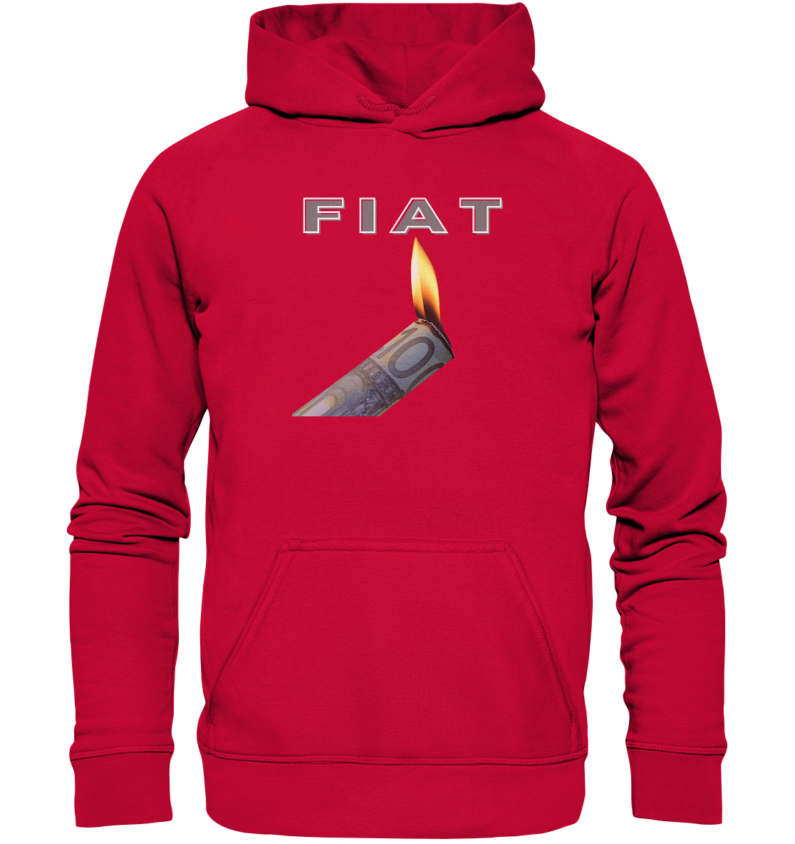 Fiat verbrennt Deine Zukunft - Basic Unisex Hoodie