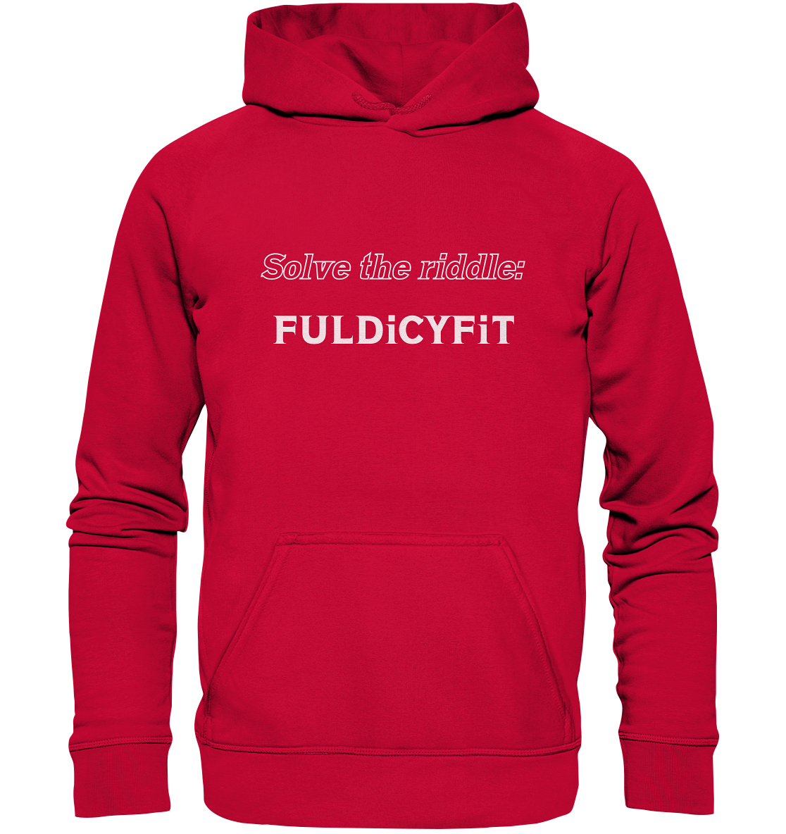 SOLVE THE RIDDLE - FULDiCYFiT - Basic Unisex Hoodie