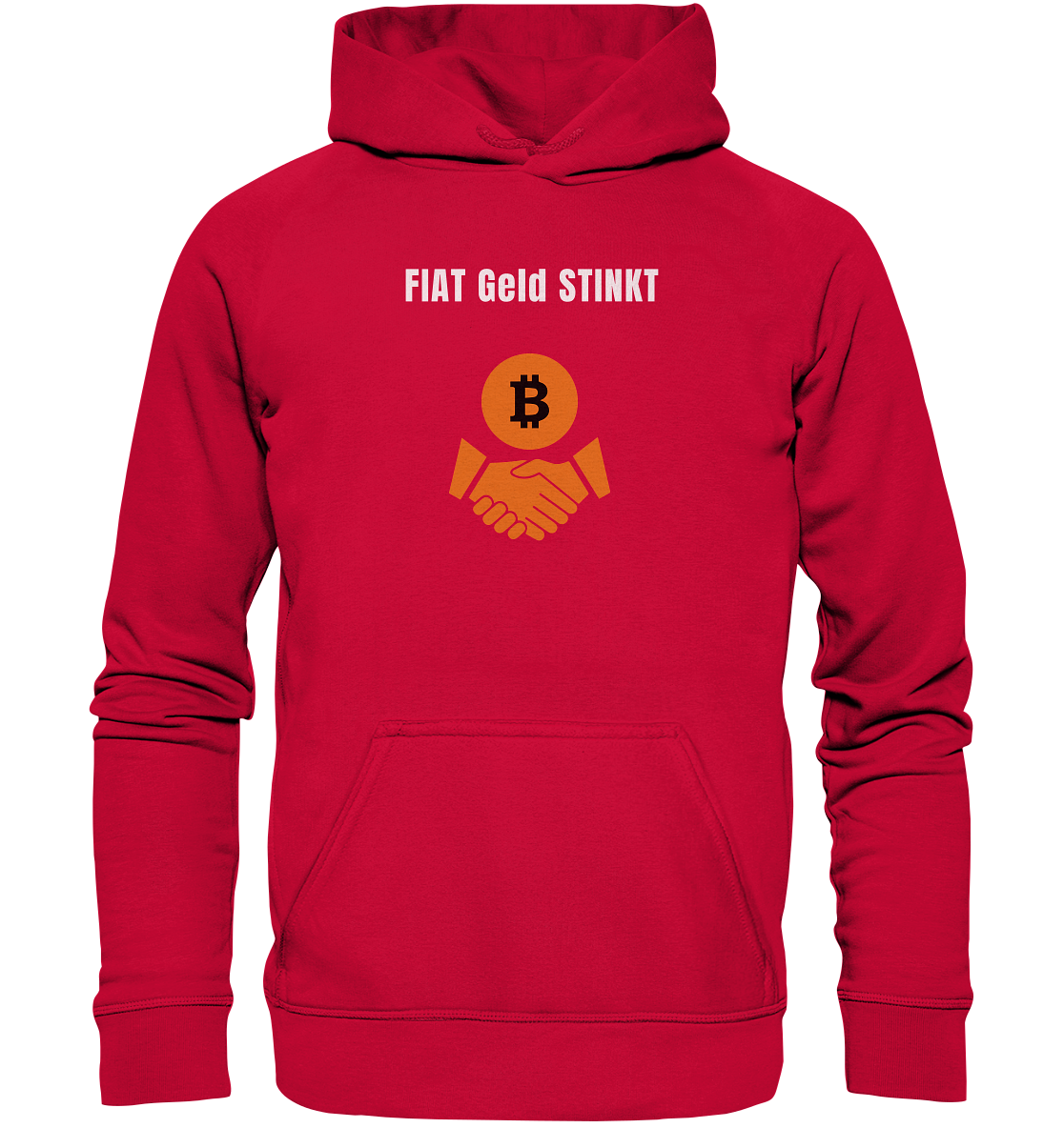 FIAT Geld STINKT (Ladies Collection 21% Rabatt bis zum Halving 2024) - Basic Unisex Hoodie