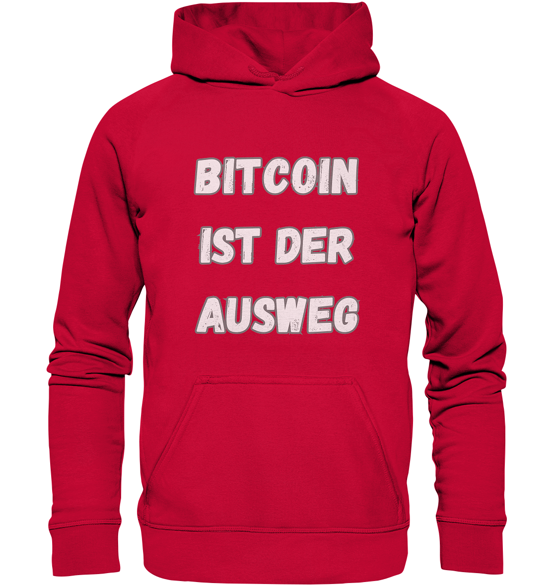 BITCOIN IST DER AUSWEG - LADIES COLLECTION 21% automat. Rabatt bis zum Halving 2024  - Basic Unisex Hoodie