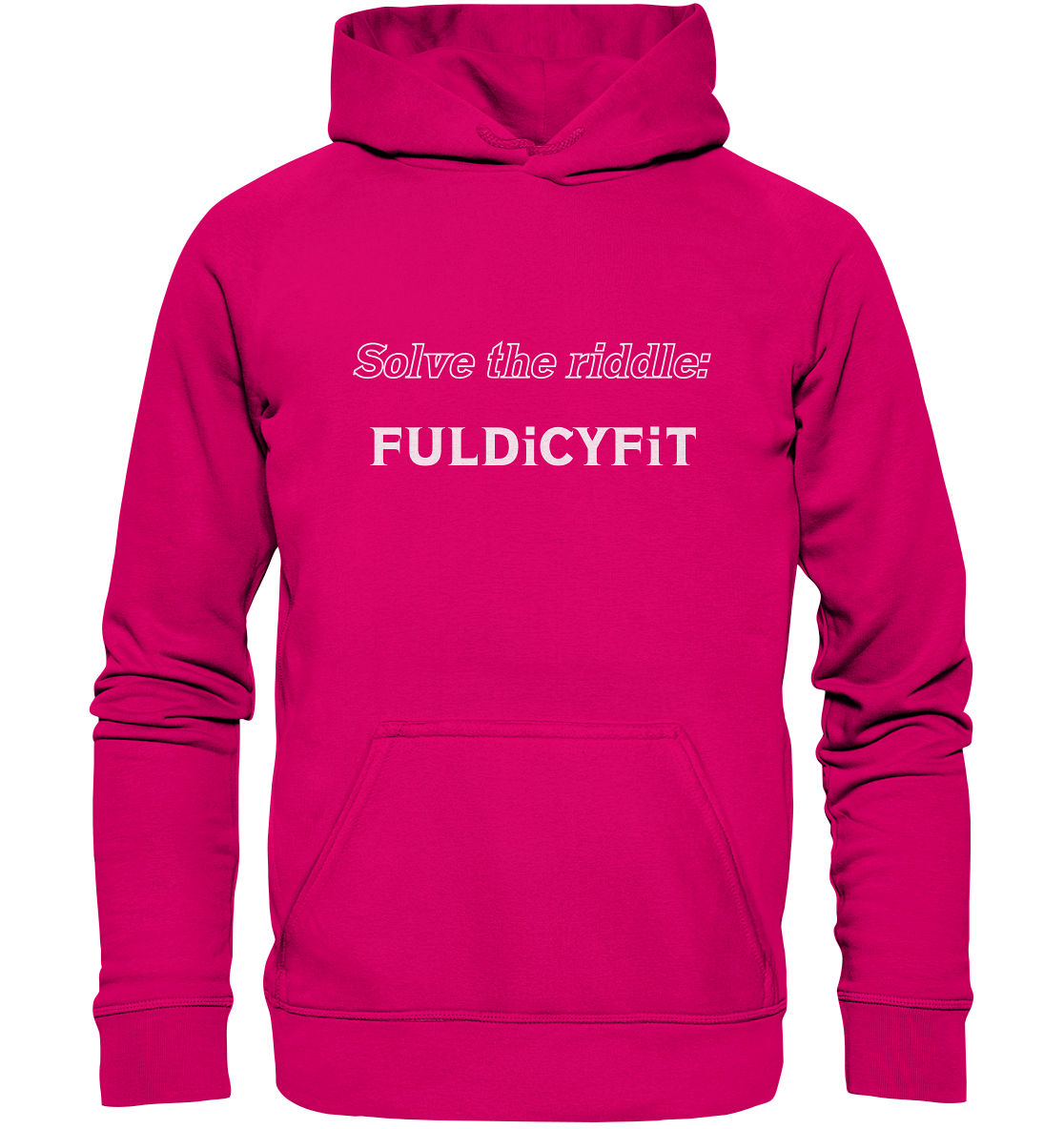 SOLVE THE RIDDLE - FULDiCYFiT - Basic Unisex Hoodie
