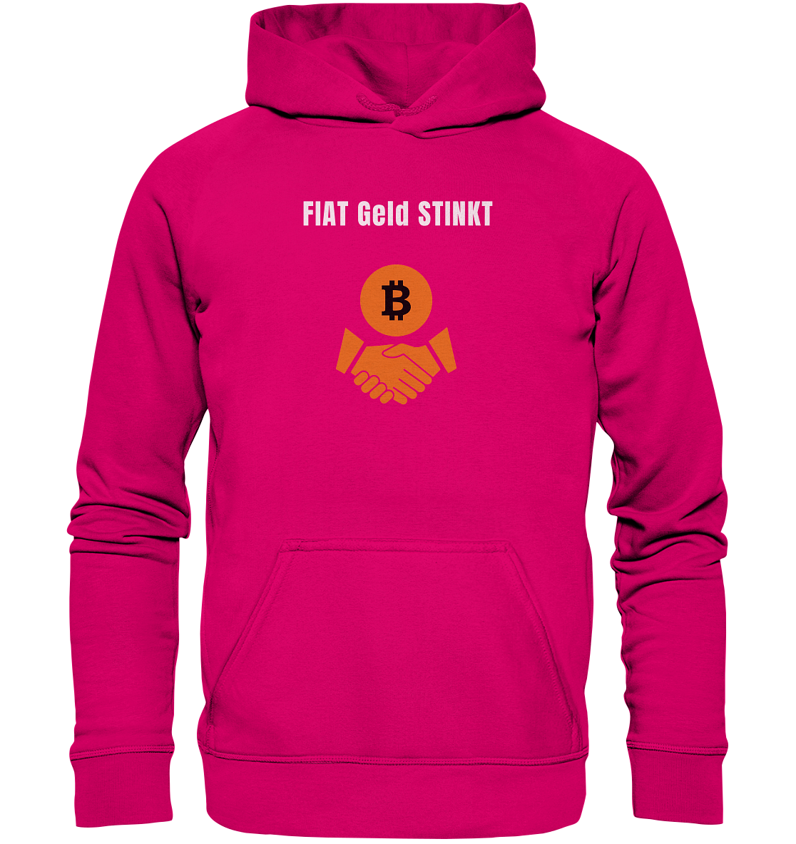 FIAT Geld STINKT (Ladies Collection 21% Rabatt bis zum Halving 2024) - Basic Unisex Hoodie