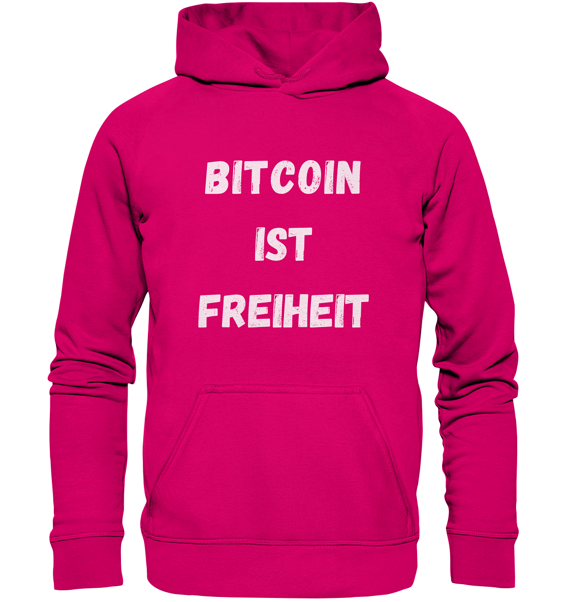 BITCOIN IST FREIHEIT - LADIES COLLECTION 21% automat. Rabatt bis zum Halving 2024  - Basic Unisex Hoodie