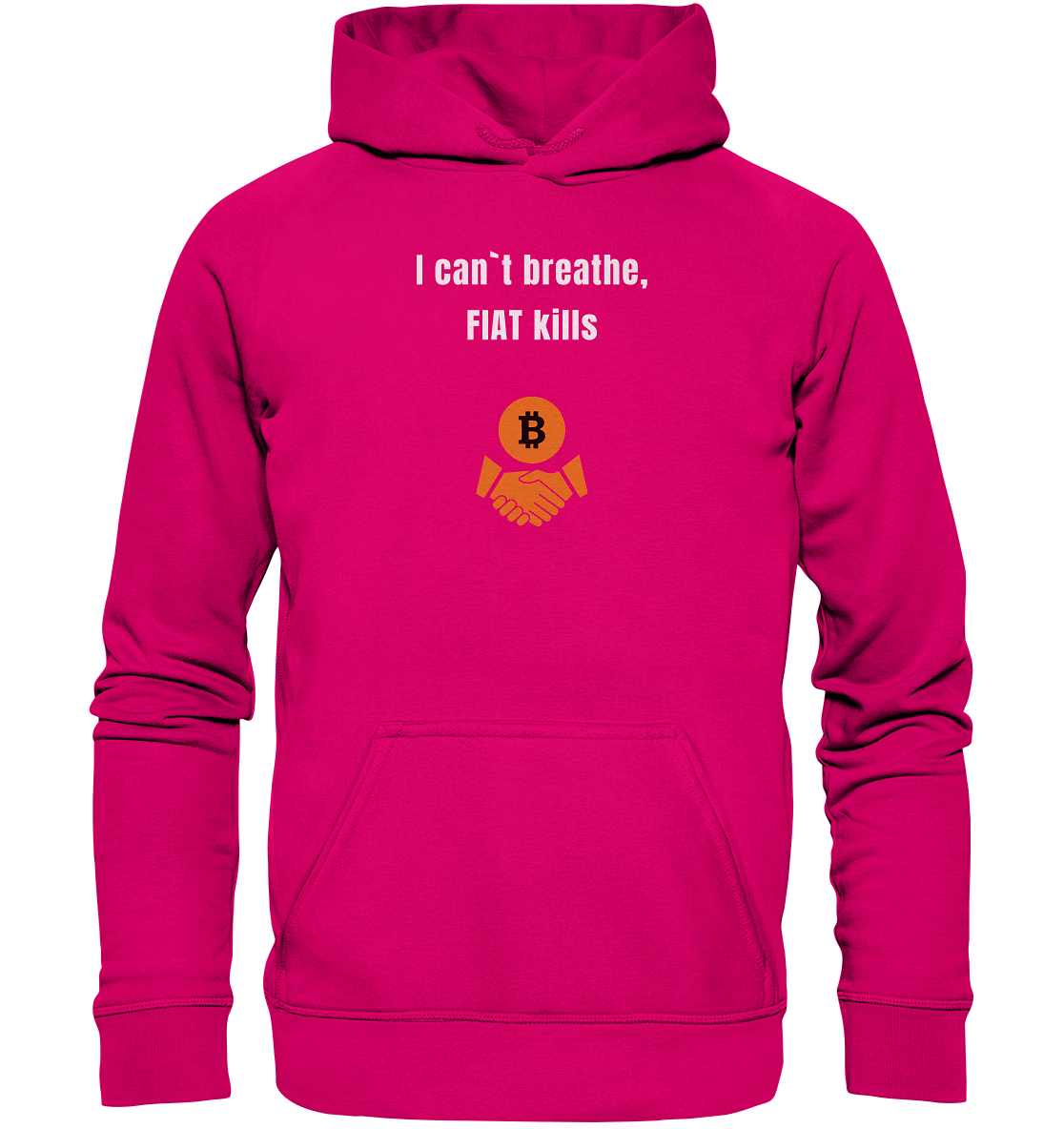 I can`t breathe, FIAT kills (Ladies Collection 21% Rabatt bis zum Halving 2024)  - Basic Unisex Hoodie