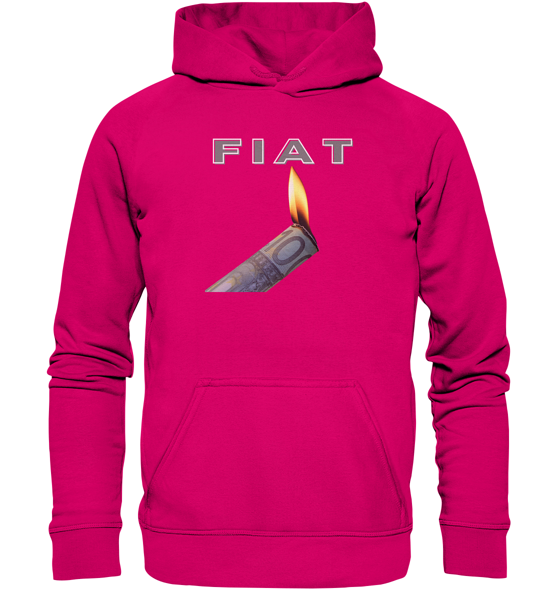 Fiat verbrennt Deine Zukunft - Basic Unisex Hoodie
