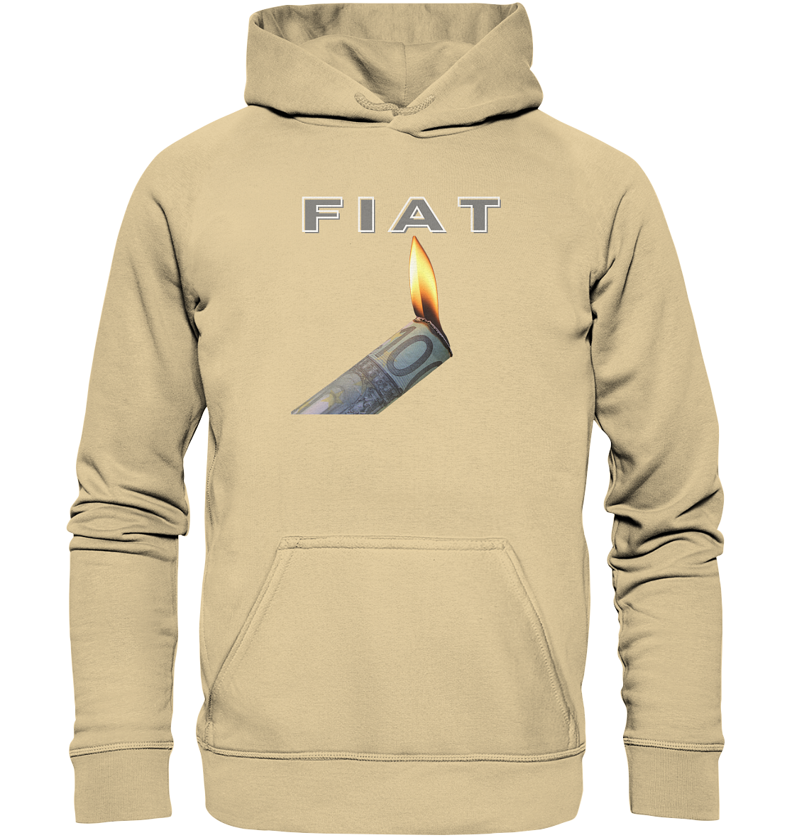 Fiat verbrennt Deine Zukunft - Basic Unisex Hoodie