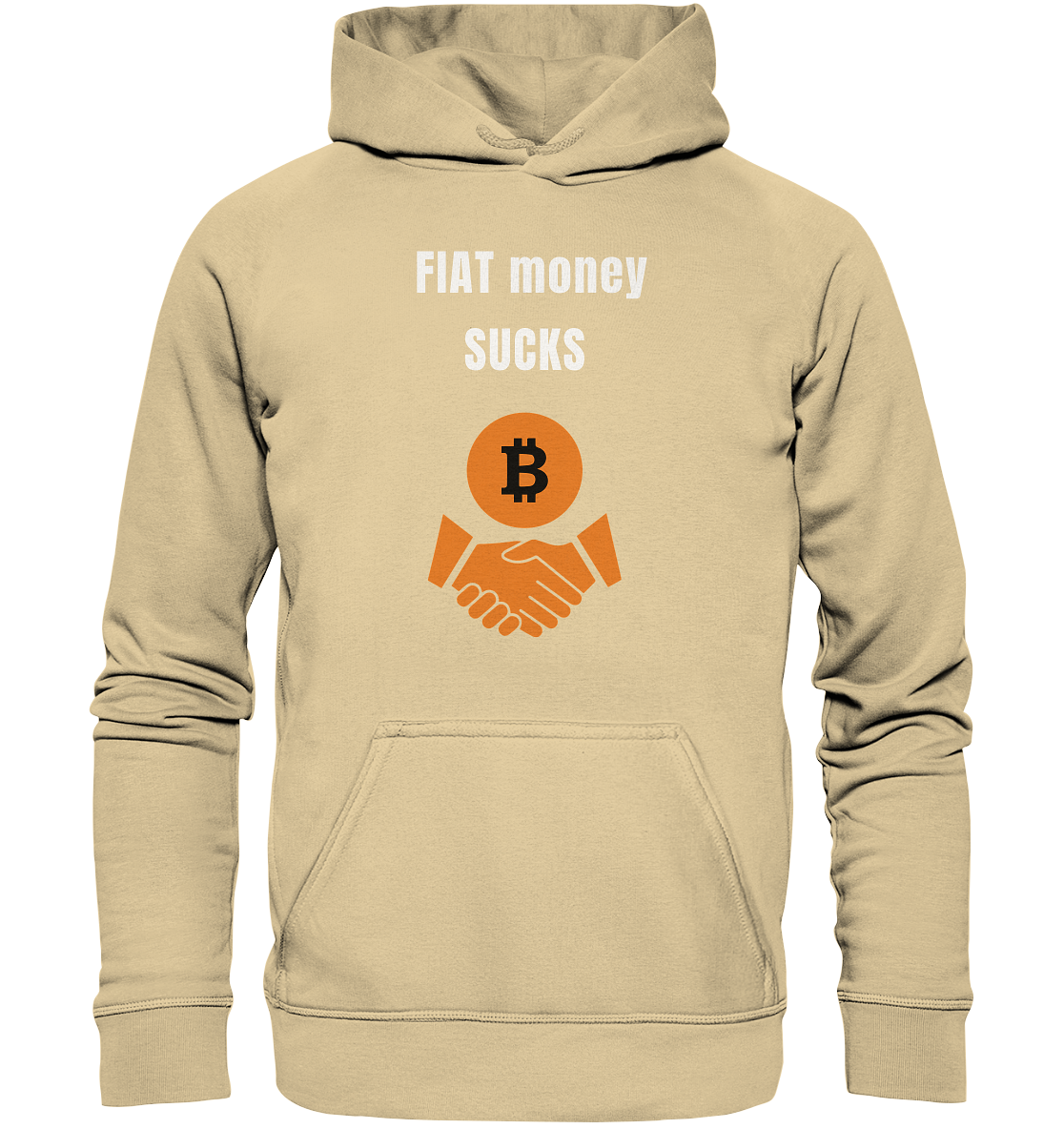 FIAT money SUCKS (Ladies Collection 21% Rabatt bis zum Halving 2024)   - Basic Unisex Hoodie
