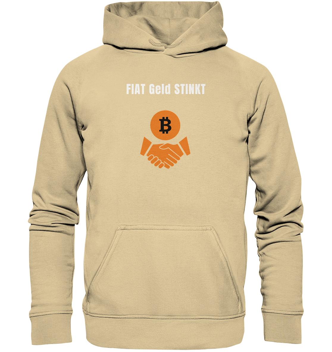 FIAT Geld STINKT (Ladies Collection 21% Rabatt bis zum Halving 2024) - Basic Unisex Hoodie