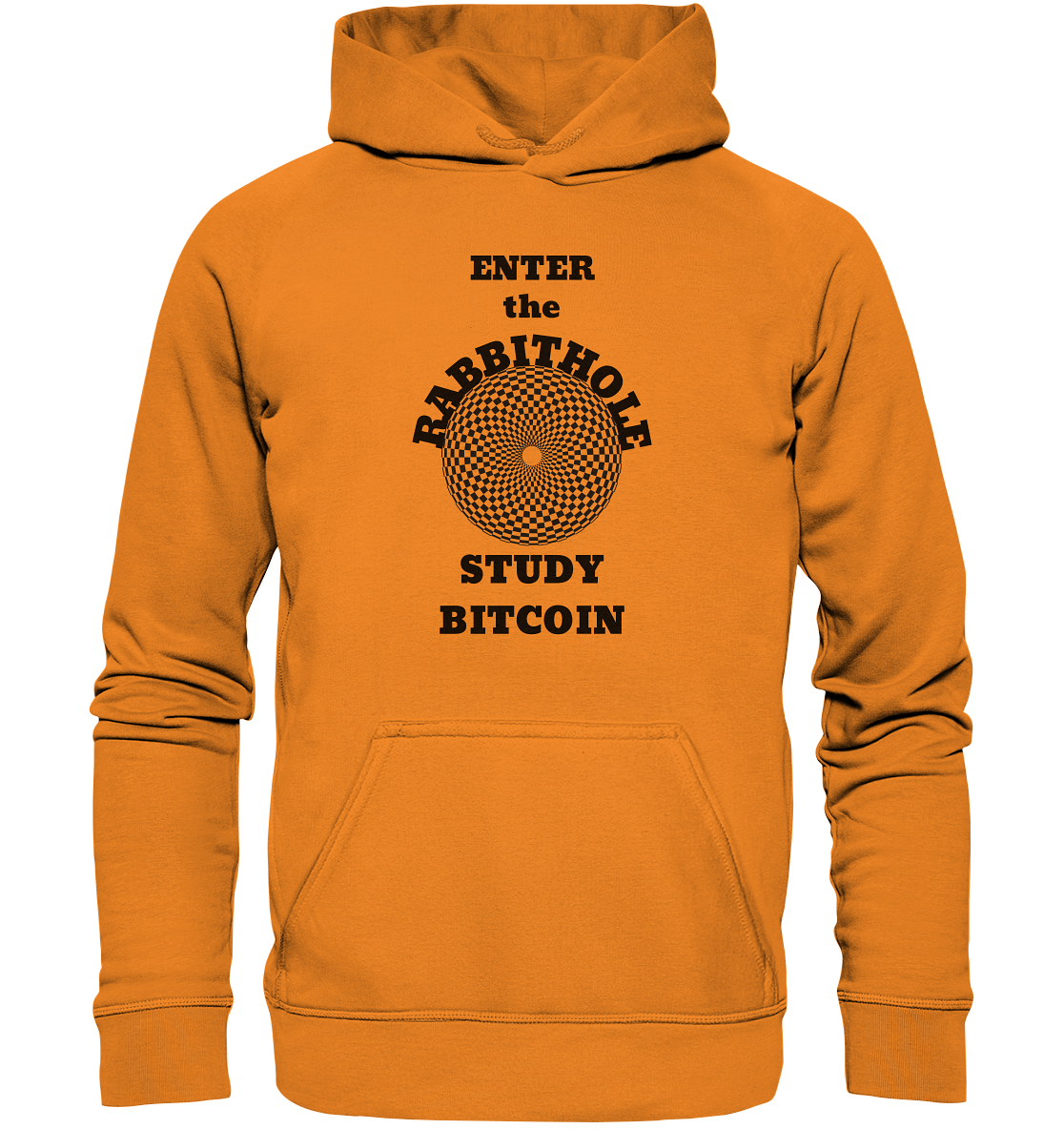 ENTER the RABBITHOLE - STUDY BITCOIN # Ladies Collection 21% Rabatt bis zum Halving 2024  - Basic Unisex Hoodie