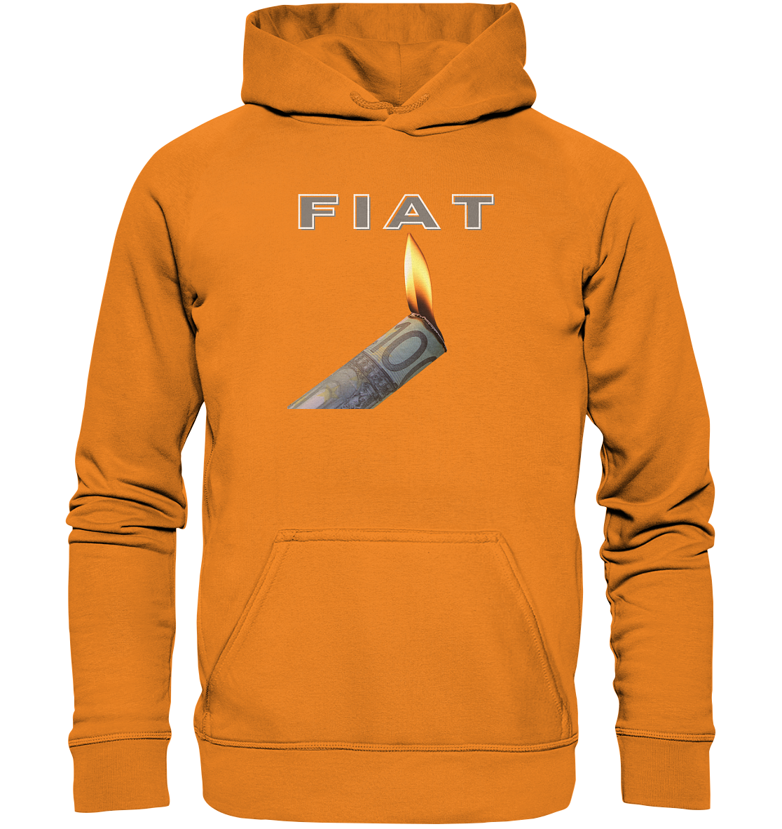 Fiat verbrennt Deine Zukunft - Basic Unisex Hoodie