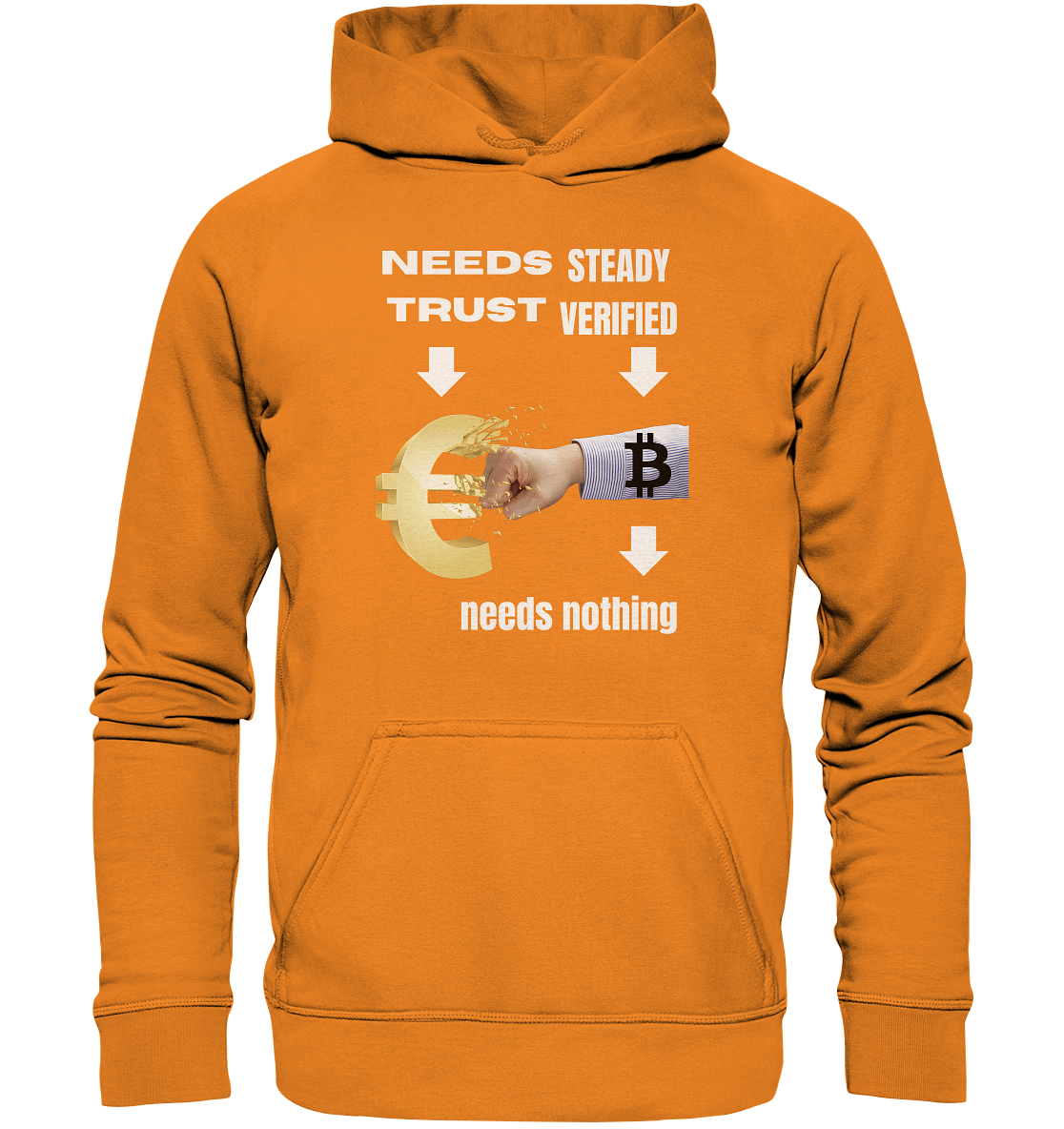 Needs TRUST / Needs NOTHING - Basic Unisex Hoodie