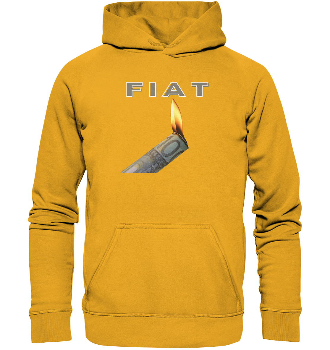 Fiat verbrennt Deine Zukunft - Basic Unisex Hoodie