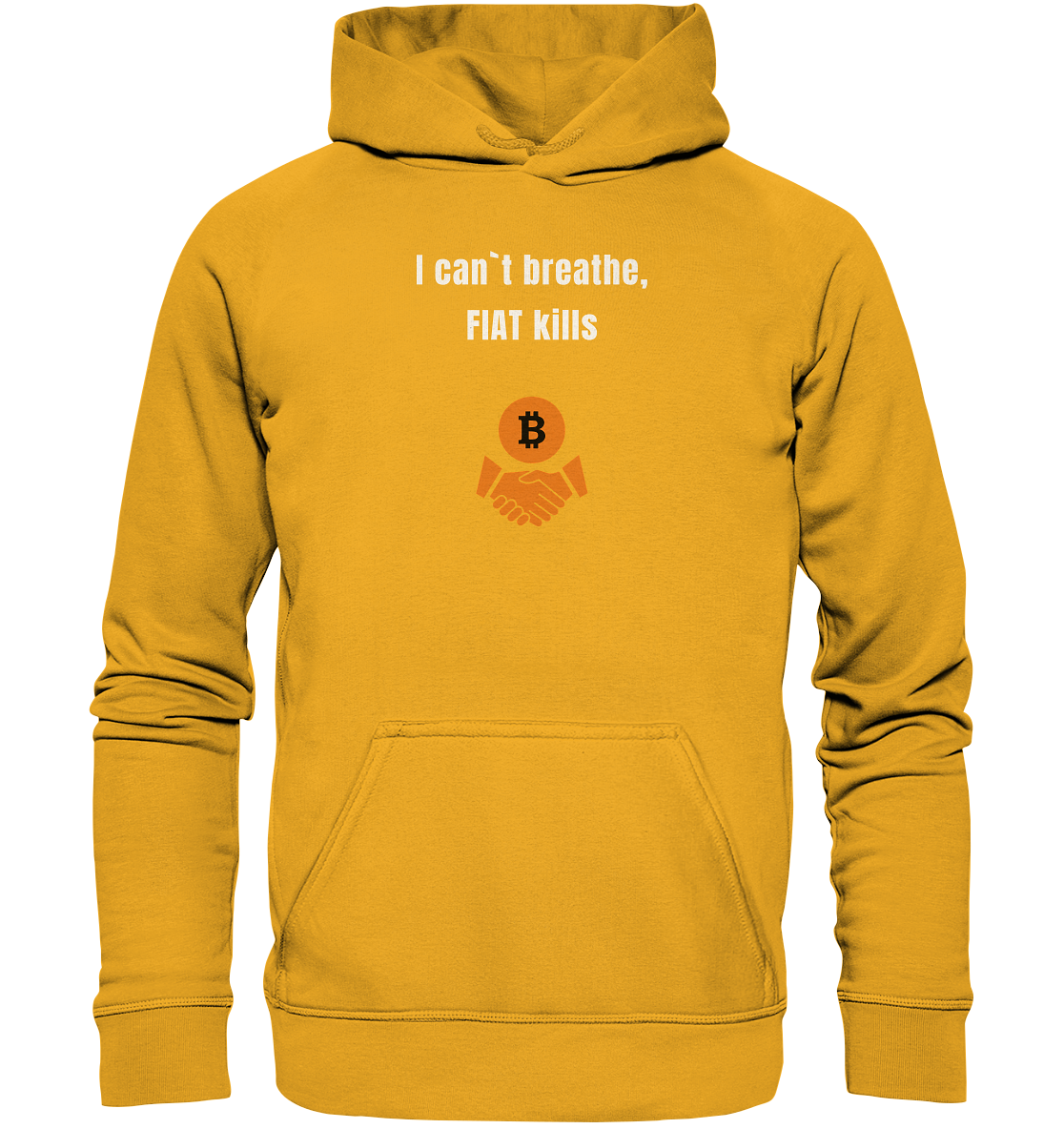 I can`t breathe, FIAT kills (Ladies Collection 21% Rabatt bis zum Halving 2024)  - Basic Unisex Hoodie