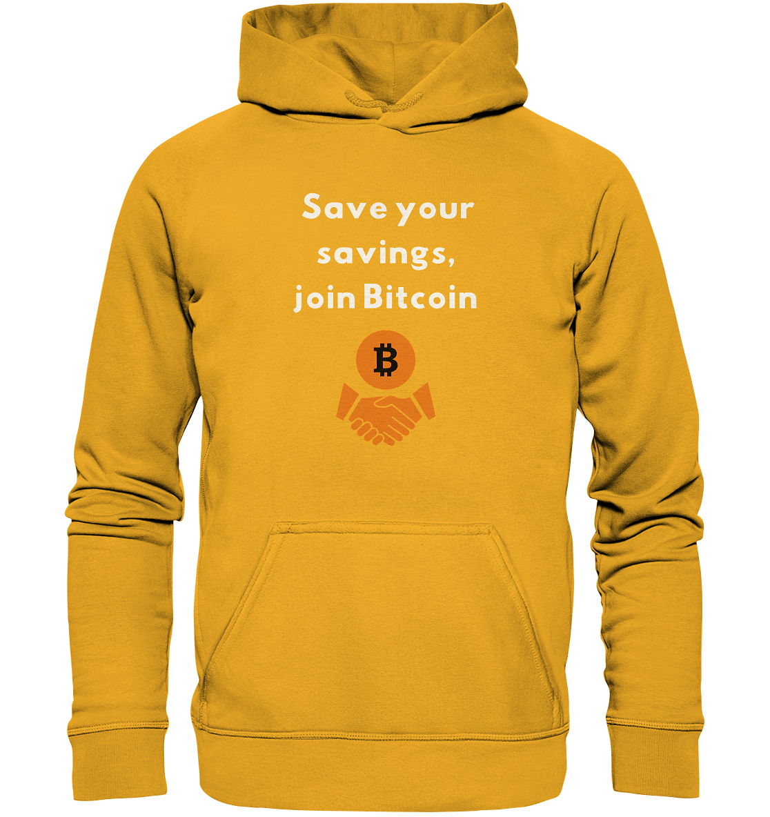 Save your savings join Bitcoin (Ladies Collection 21% Rabatt bis zum Halving 2024) - Basic Unisex Hoodie