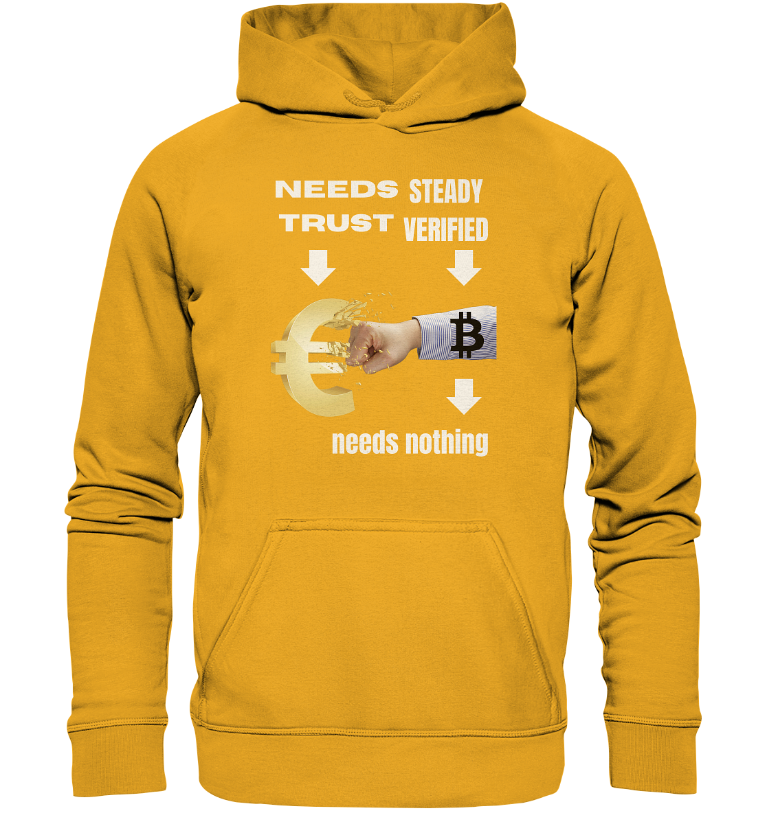 Needs TRUST / Needs NOTHING - Basic Unisex Hoodie