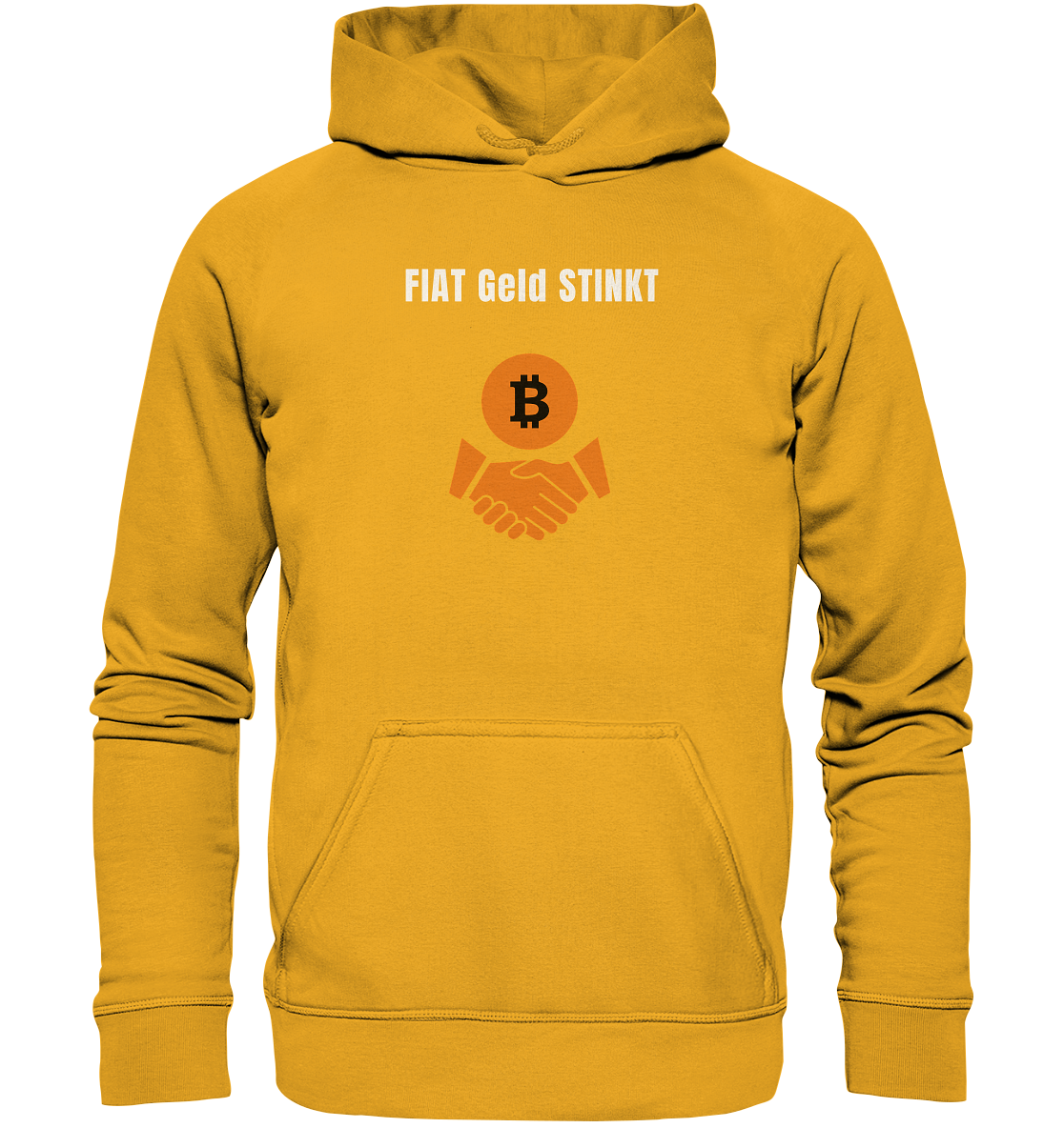 FIAT Geld STINKT (Ladies Collection 21% Rabatt bis zum Halving 2024) - Basic Unisex Hoodie