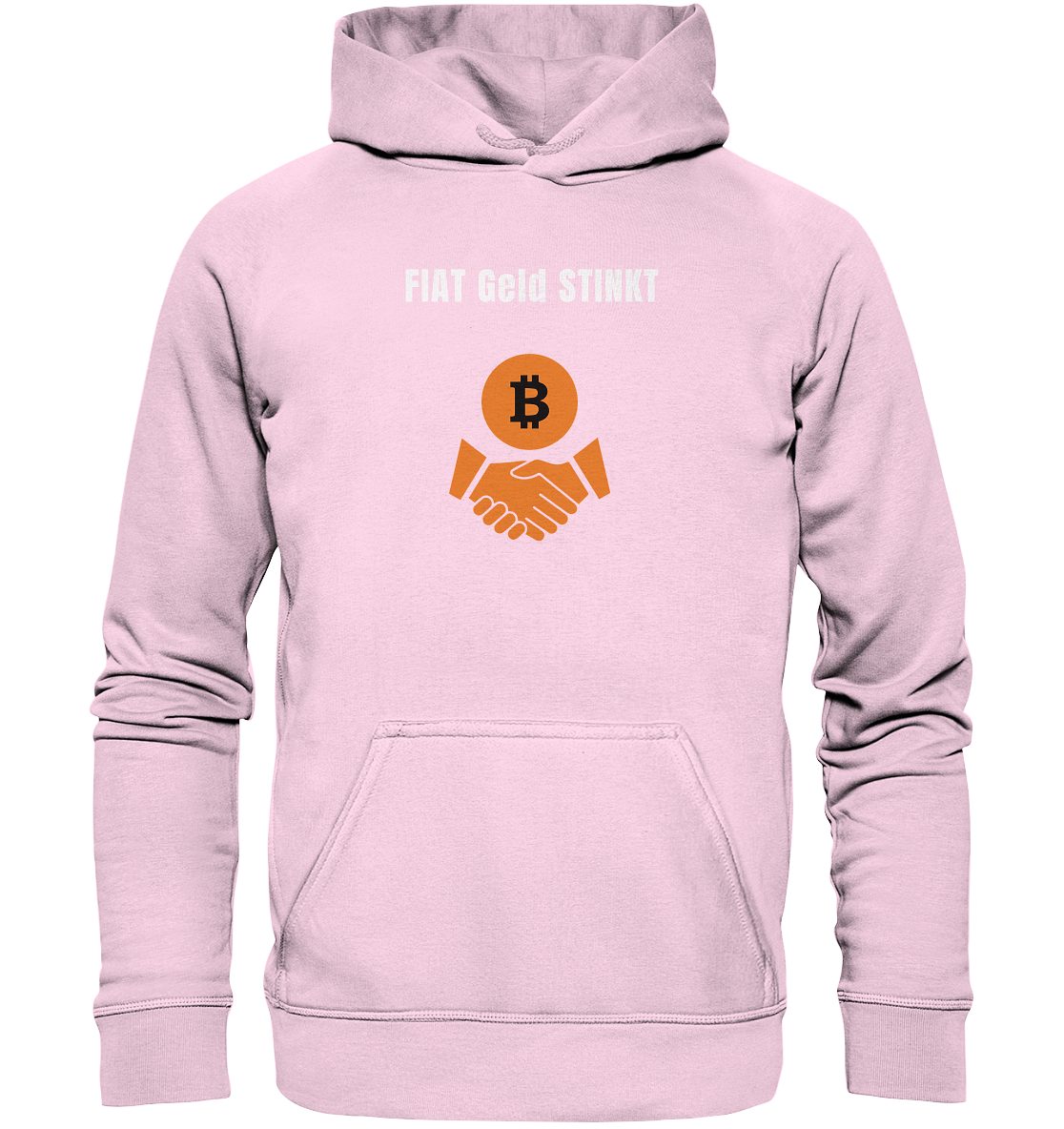 FIAT Geld STINKT (Ladies Collection 21% Rabatt bis zum Halving 2024) - Basic Unisex Hoodie