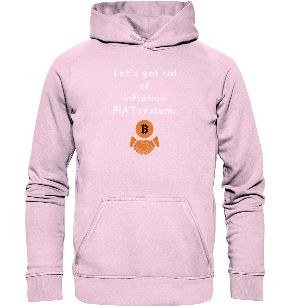 Let`s get rid of inflation FIAT system (Ladies Collection 21% Rabatt bis zum Halving 2024) - Basic Unisex Hoodie