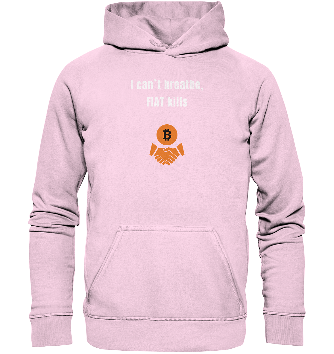I can`t breathe, FIAT kills (Ladies Collection 21% Rabatt bis zum Halving 2024)  - Basic Unisex Hoodie