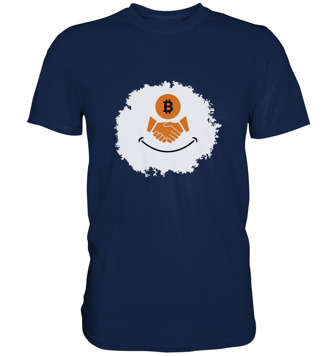 Bitcoin handshake Smiley - Classic Shirt