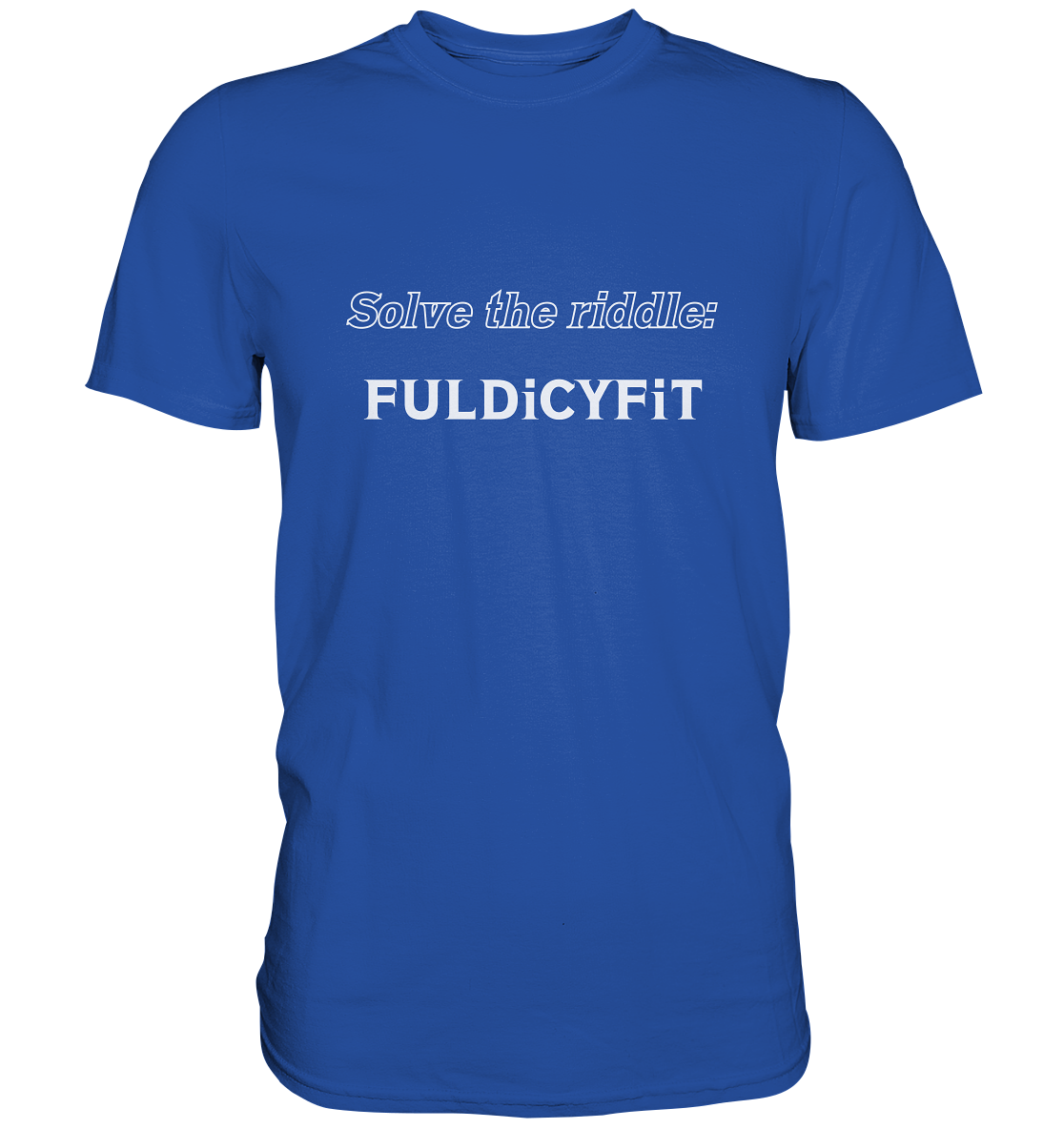 SOLVE THE RIDDLE - FULDiCYFiT - Classic Shirt